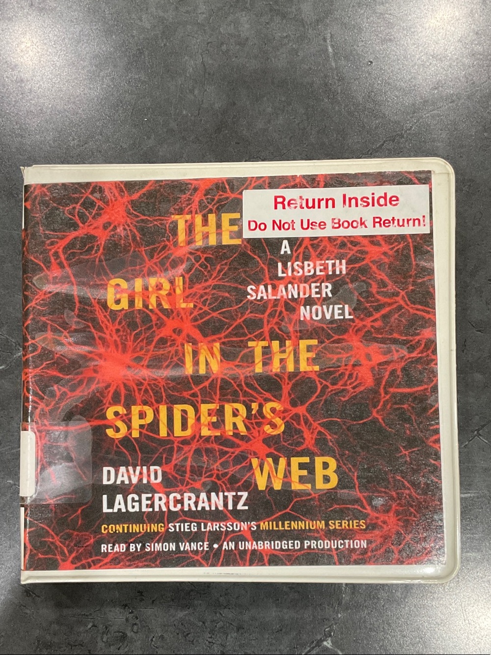 The Girl in the Spiders Web CD audiobook David Lagercrantz